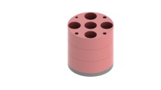 4 Adaptery pre 20 zkumavek pre rotor RT173